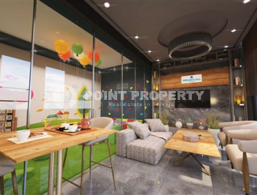 Дуплексы с выходом на крышу и апартаменты 1+1 в новом проекте в Авсалларе, Аланья-id-3199-фото-3