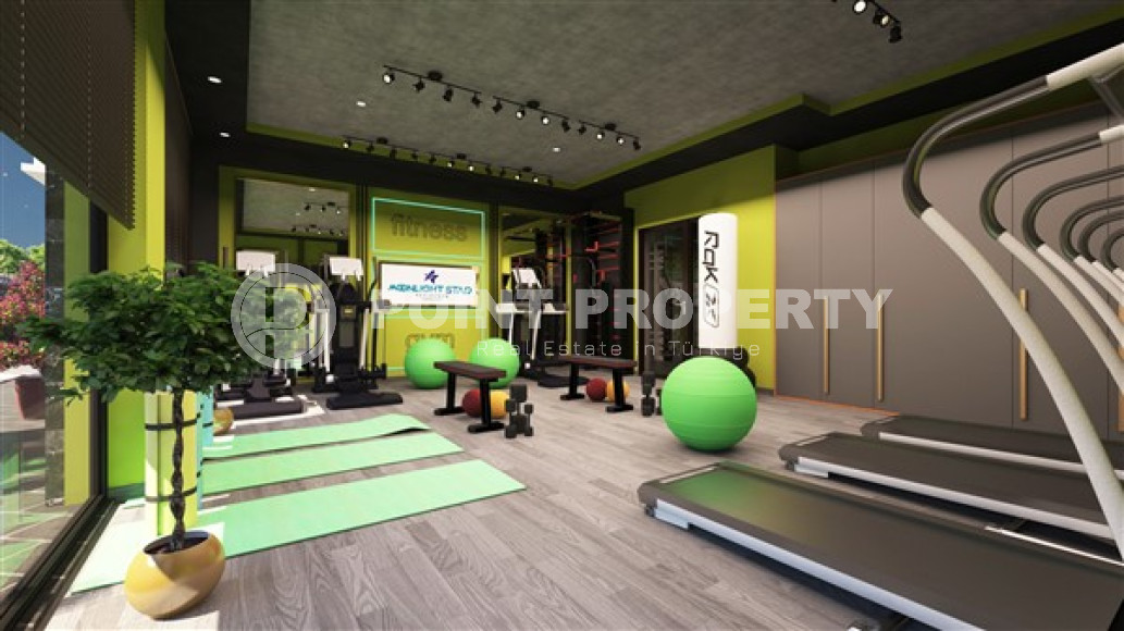 Duplexes with roof access and 1+1 apartments in a new project in Avsallar, Alanya-id-3199-photo-8