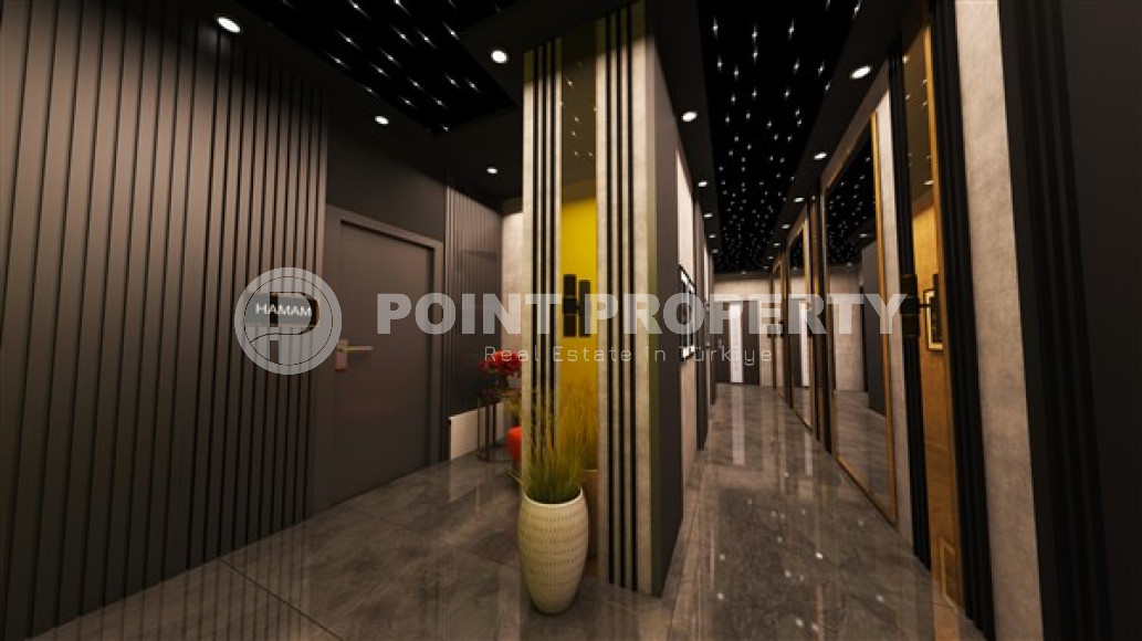 Duplexes with roof access and 1+1 apartments in a new project in Avsallar, Alanya-id-3199-photo-10