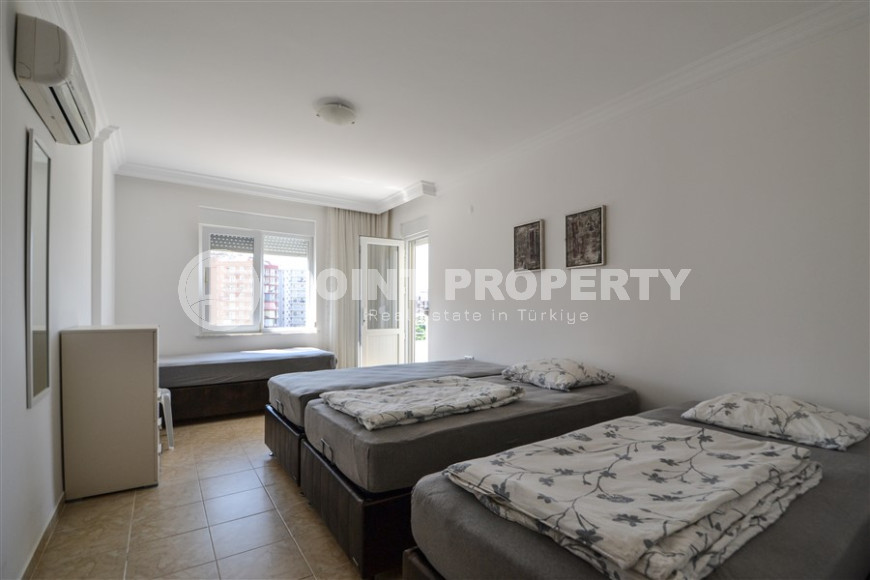 Просторные апартаменты 2+1 площадью 92 м2 в большом комплексе в Тосмуре, Аланья, 800 метрах от моря-id-1285-фото-15