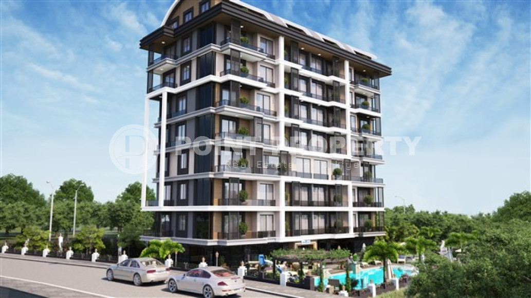 Duplexes with roof access and 1+1 apartments in a new project in Avsallar, Alanya-id-3199-photo-17