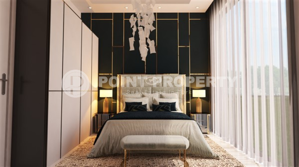 Duplexes with roof access and 1+1 apartments in a new project in Avsallar, Alanya-id-3199-photo-19