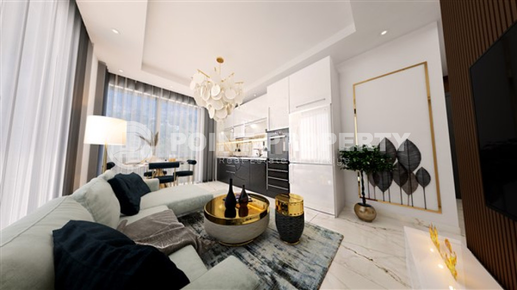 Duplexes with roof access and 1+1 apartments in a new project in Avsallar, Alanya-id-3199-photo-20