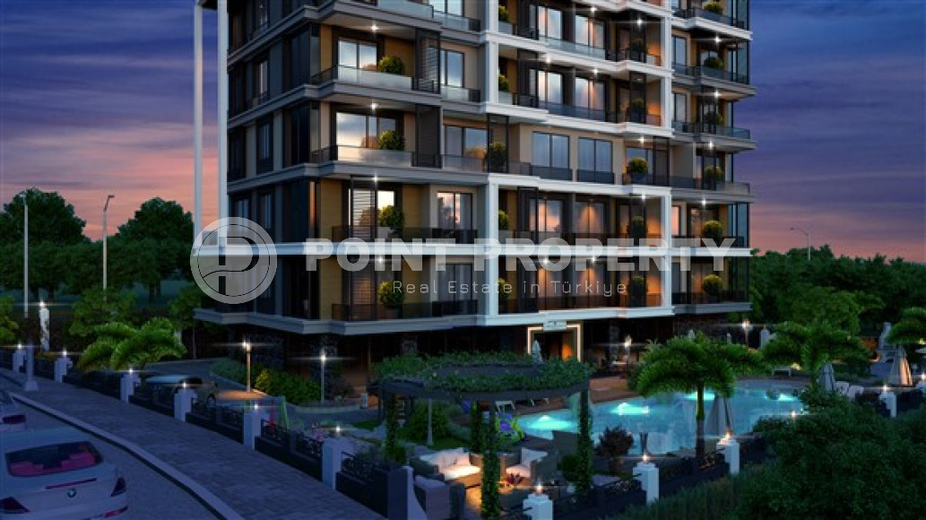 Duplexes with roof access and 1+1 apartments in a new project in Avsallar, Alanya-id-3199-photo-23