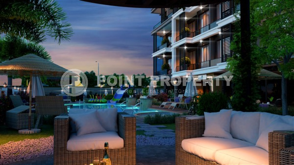 Duplexes with roof access and 1+1 apartments in a new project in Avsallar, Alanya-id-3199-photo-24