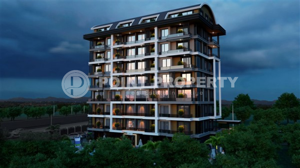 Duplexes with roof access and 1+1 apartments in a new project in Avsallar, Alanya-id-3199-photo-25