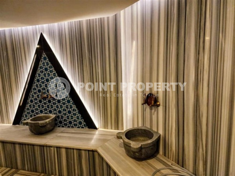 Ухоженные апартаменты 60 м² с одной спальней, Тосмур, Аланья-id-3201-фото-5