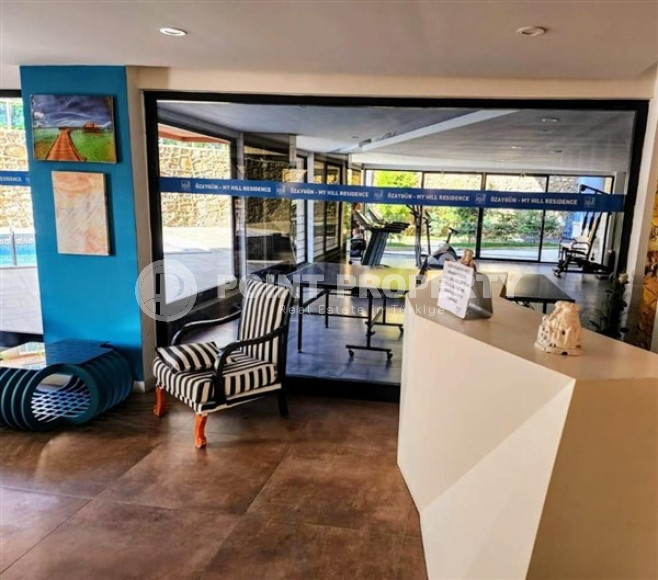 Ухоженные апартаменты 60 м² с одной спальней, Тосмур, Аланья-id-3201-фото-7