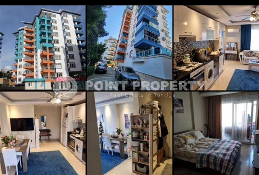 Ухоженные апартаменты 60 м² с одной спальней, Тосмур, Аланья-id-3201-фото-12