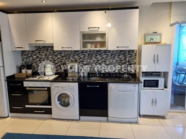 Ухоженные апартаменты 60 м² с одной спальней, Тосмур, Аланья-id-3201-фото-19