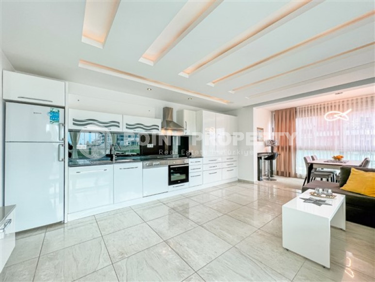 Bright and cozy 1+1 apartment in a residential complex on the second coastline, Kestel, Alanya-id-3203-photo-3