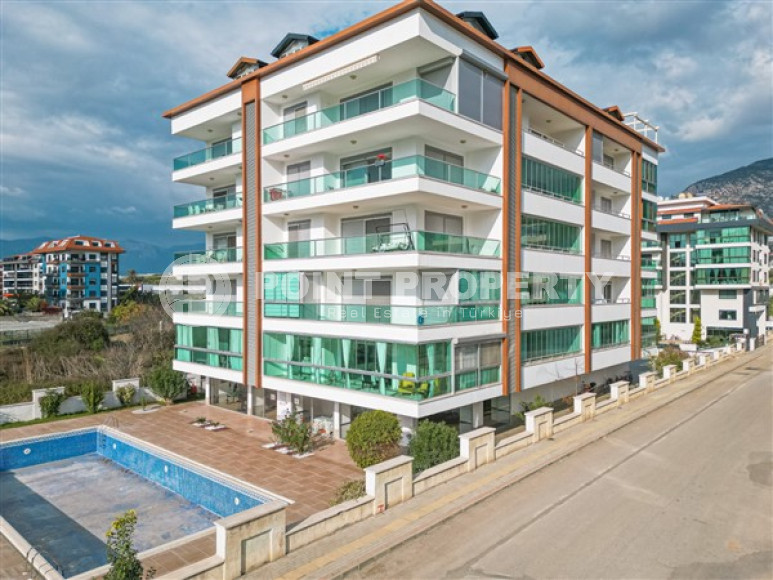 Bright and cozy 1+1 apartment in a residential complex on the second coastline, Kestel, Alanya-id-3203-photo-22