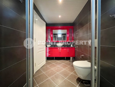 Large garden duplex 3+1 in a gated complex with a swimming pool, Cikcilli, Alanya-id-3204-photo-3