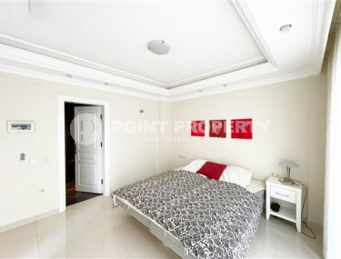 Large garden duplex 3+1 in a gated complex with a swimming pool, Cikcilli, Alanya-id-3204-photo-5