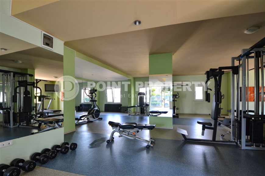 Просторные апартаменты 2+1 площадью 92 м2 в большом комплексе в Тосмуре, Аланья, 800 метрах от моря-id-1285-фото-26