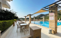 Large garden duplex 3+1 in a gated complex with a swimming pool, Cikcilli, Alanya-id-3204-photo-17