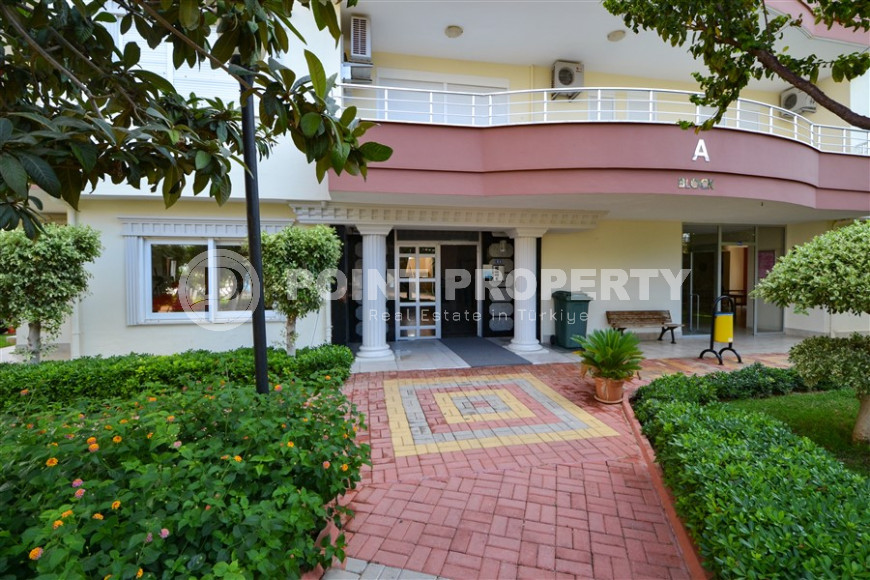 Просторные апартаменты 2+1 площадью 92 м2 в большом комплексе в Тосмуре, Аланья, 800 метрах от моря-id-1285-фото-27