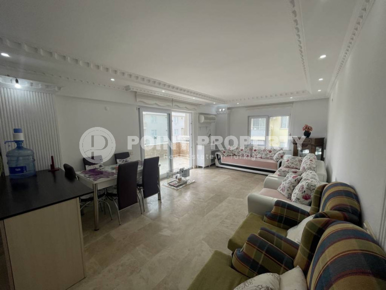 Прелестная трёхкомнатная квартира на 1 этаже комплекса городского типа, Джикджилли, Аланья-id-3205-фото-4