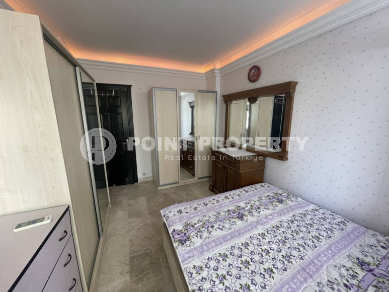 Прелестная трёхкомнатная квартира на 1 этаже комплекса городского типа, Джикджилли, Аланья-id-3205-фото-10