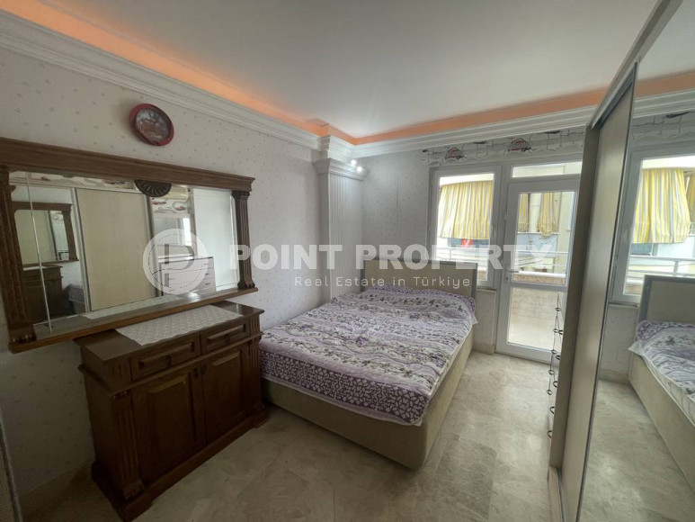 Прелестная трёхкомнатная квартира на 1 этаже комплекса городского типа, Джикджилли, Аланья-id-3205-фото-11