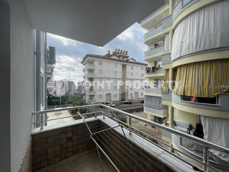 Прелестная трёхкомнатная квартира на 1 этаже комплекса городского типа, Джикджилли, Аланья-id-3205-фото-12