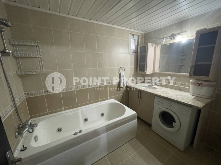 Прелестная трёхкомнатная квартира на 1 этаже комплекса городского типа, Джикджилли, Аланья-id-3205-фото-15