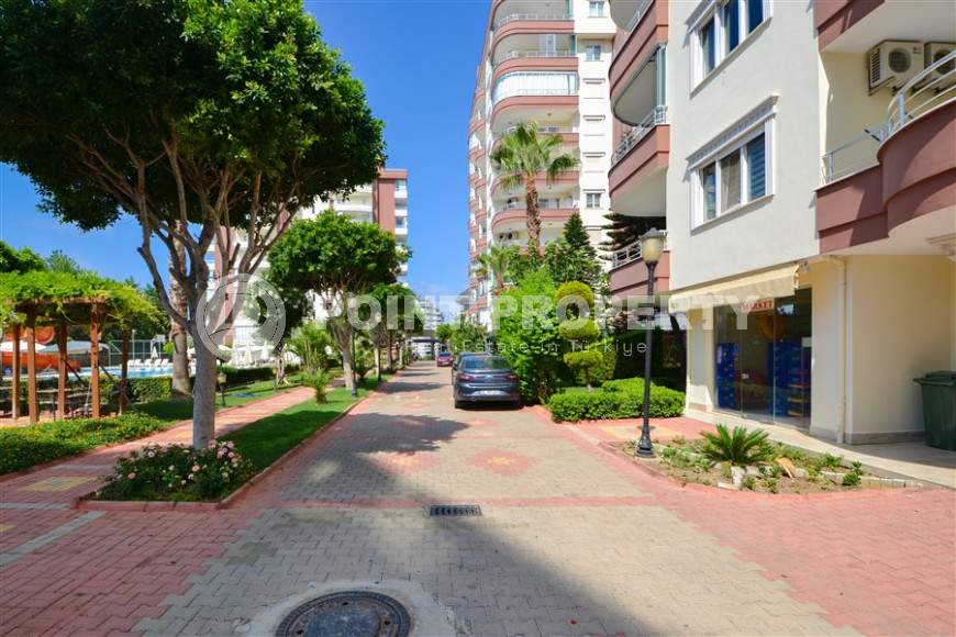 Просторные апартаменты 2+1 площадью 92 м2 в большом комплексе в Тосмуре, Аланья, 800 метрах от моря-id-1285-фото-31