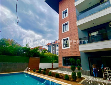 Компактная квартира 1+1 в новом доме с бассейном, Оба, Аланья-id-3208-фото-2