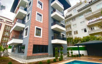 Compact 1+1 apartment in a new building with a swimming pool, Oba, Alanya-id-3208-photo-3