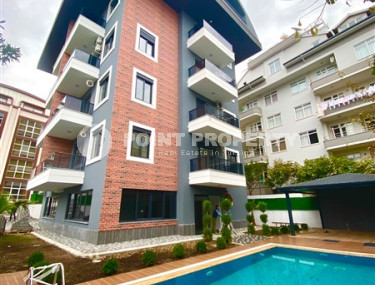 Компактная квартира 1+1 в новом доме с бассейном, Оба, Аланья-id-3208-фото-3