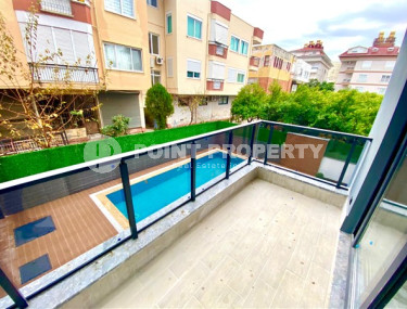 Компактная квартира 1+1 в новом доме с бассейном, Оба, Аланья-id-3208-фото-4