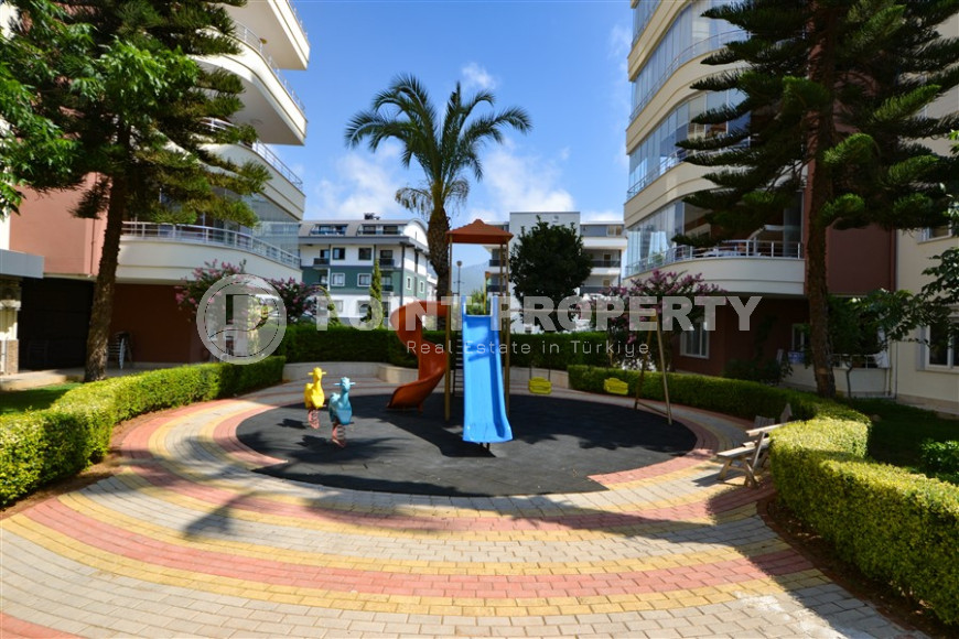 Просторные апартаменты 2+1 площадью 92 м2 в большом комплексе в Тосмуре, Аланья, 800 метрах от моря-id-1285-фото-36