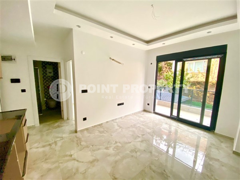 Compact 1+1 apartment in a new building with a swimming pool, Oba, Alanya-id-3208-photo-5