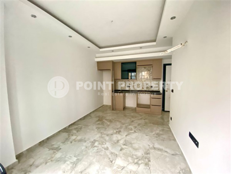 Compact 1+1 apartment in a new building with a swimming pool, Oba, Alanya-id-3208-photo-6