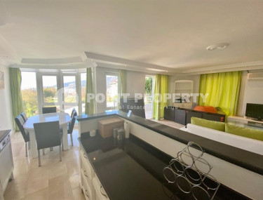 Прелестная квартира 2+1 с мебелью и видом на горы, верхняя Оба, Аланья-id-3209-фото-3