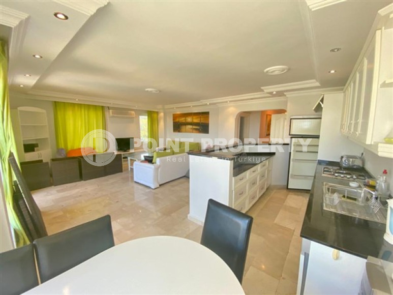 Прелестная квартира 2+1 с мебелью и видом на горы, верхняя Оба, Аланья-id-3209-фото-4