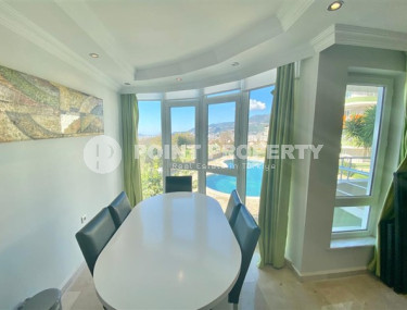 Прелестная квартира 2+1 с мебелью и видом на горы, верхняя Оба, Аланья-id-3209-фото-5