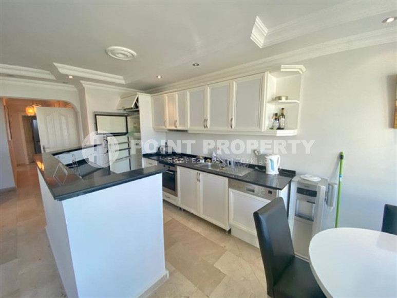 Прелестная квартира 2+1 с мебелью и видом на горы, верхняя Оба, Аланья-id-3209-фото-6