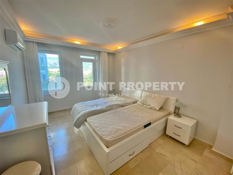 Прелестная квартира 2+1 с мебелью и видом на горы, верхняя Оба, Аланья-id-3209-фото-8