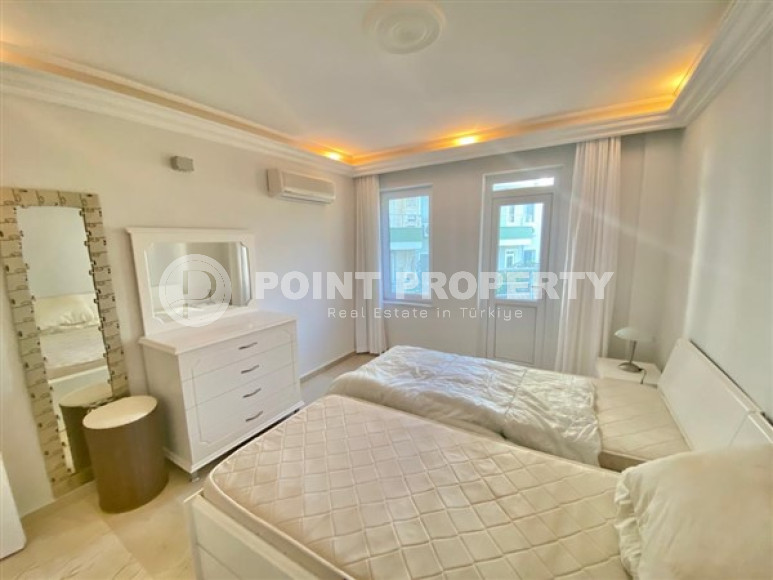 Прелестная квартира 2+1 с мебелью и видом на горы, верхняя Оба, Аланья-id-3209-фото-9