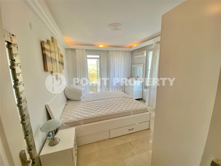 Прелестная квартира 2+1 с мебелью и видом на горы, верхняя Оба, Аланья-id-3209-фото-13