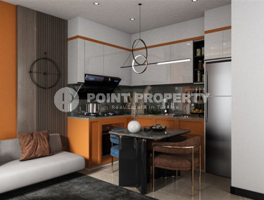 Several 1+1 apartments with an area of 45 - 53 m2 in a new investment project, Mahmutlar, Alanya-id-3210-photo-4