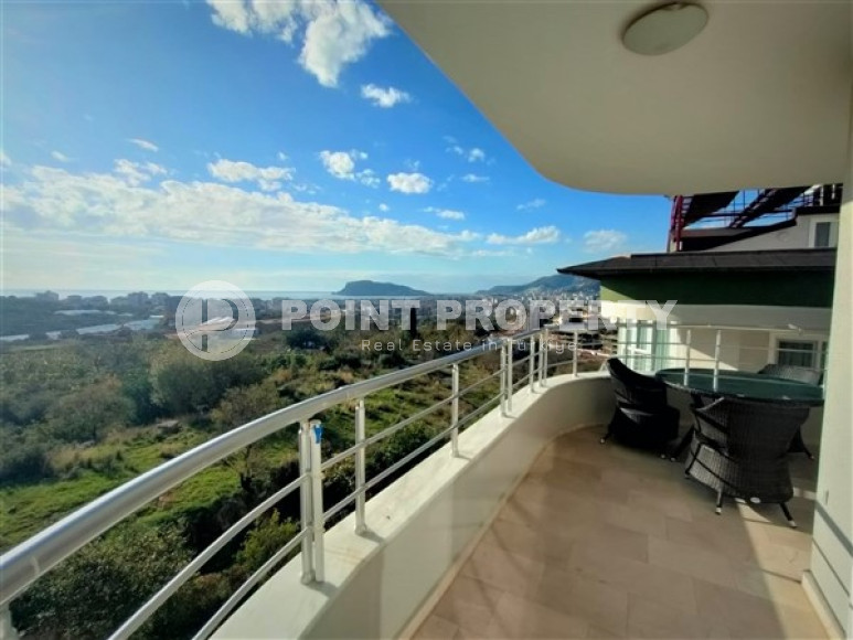 Комфортная для проживания квартира 2+1 с двумя балконами, в районе Оба, Аланья-id-3211-фото-9