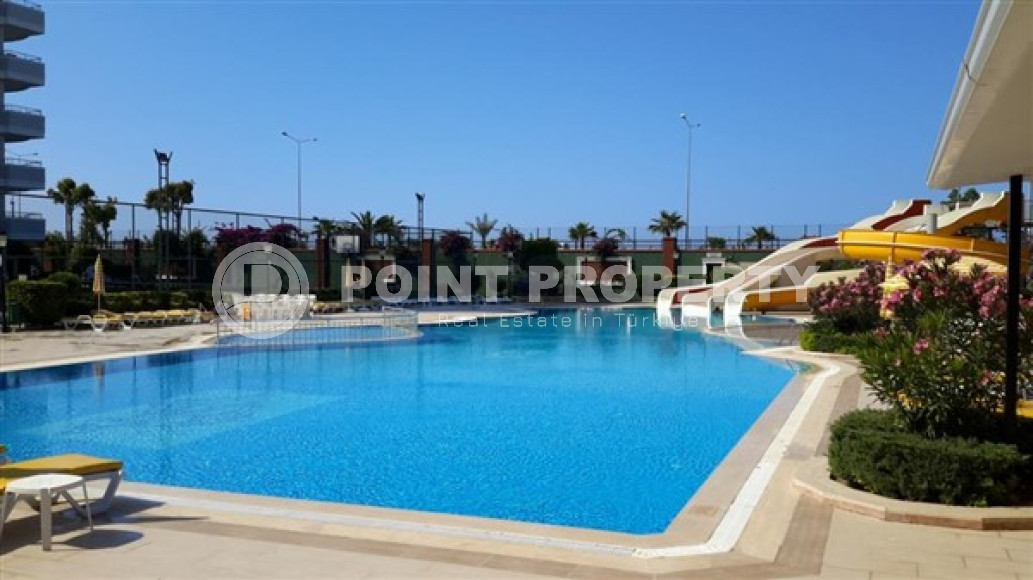 Квартира с площадью 120 м2 в районе Тосмур, Аланья, с удачным расположением на первой морской линии-id-3212-фото-4