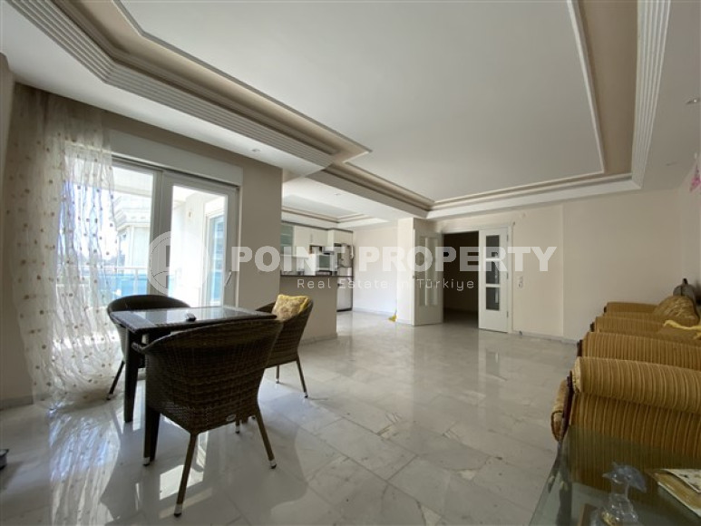 Квартира с площадью 120 м2 в районе Тосмур, Аланья, с удачным расположением на первой морской линии-id-3212-фото-17