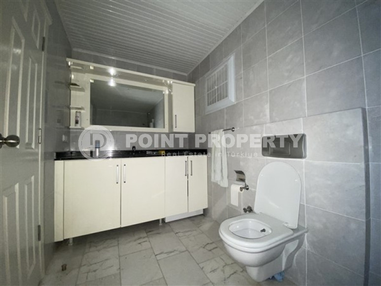 Квартира с площадью 120 м2 в районе Тосмур, Аланья, с удачным расположением на первой морской линии-id-3212-фото-21