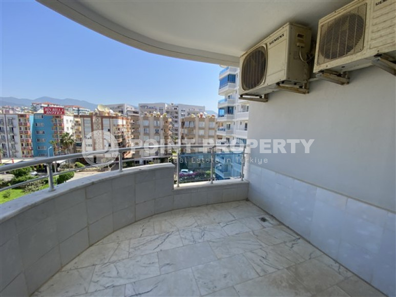 Квартира с площадью 120 м2 в районе Тосмур, Аланья, с удачным расположением на первой морской линии-id-3212-фото-24