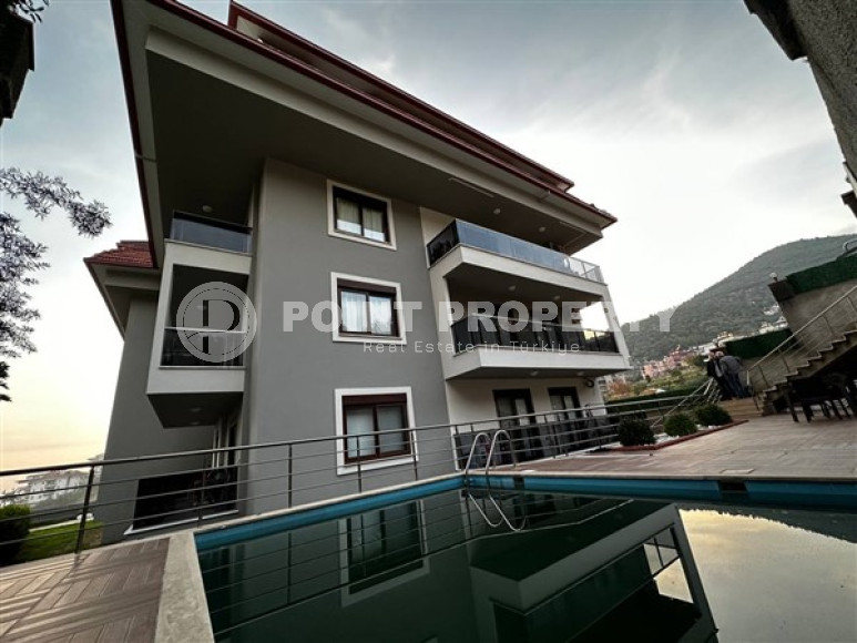 Четырёхкомнатный пентхаус 160 м2, центр Аланьи, район Сугезю, с тремя ванными комнатами-id-3213-фото-6