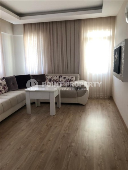 Уютная квартира 1+1 в центре Аланьи, на четвёртом этаже дома в 400 метрах от пляжа Клеопатры-id-3214-фото-5