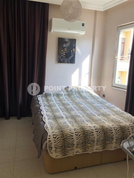 Уютная квартира 1+1 в центре Аланьи, на четвёртом этаже дома в 400 метрах от пляжа Клеопатры-id-3214-фото-8